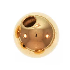 14K Gold FIlled Seamless Round Beads 6mm (4 pcs)