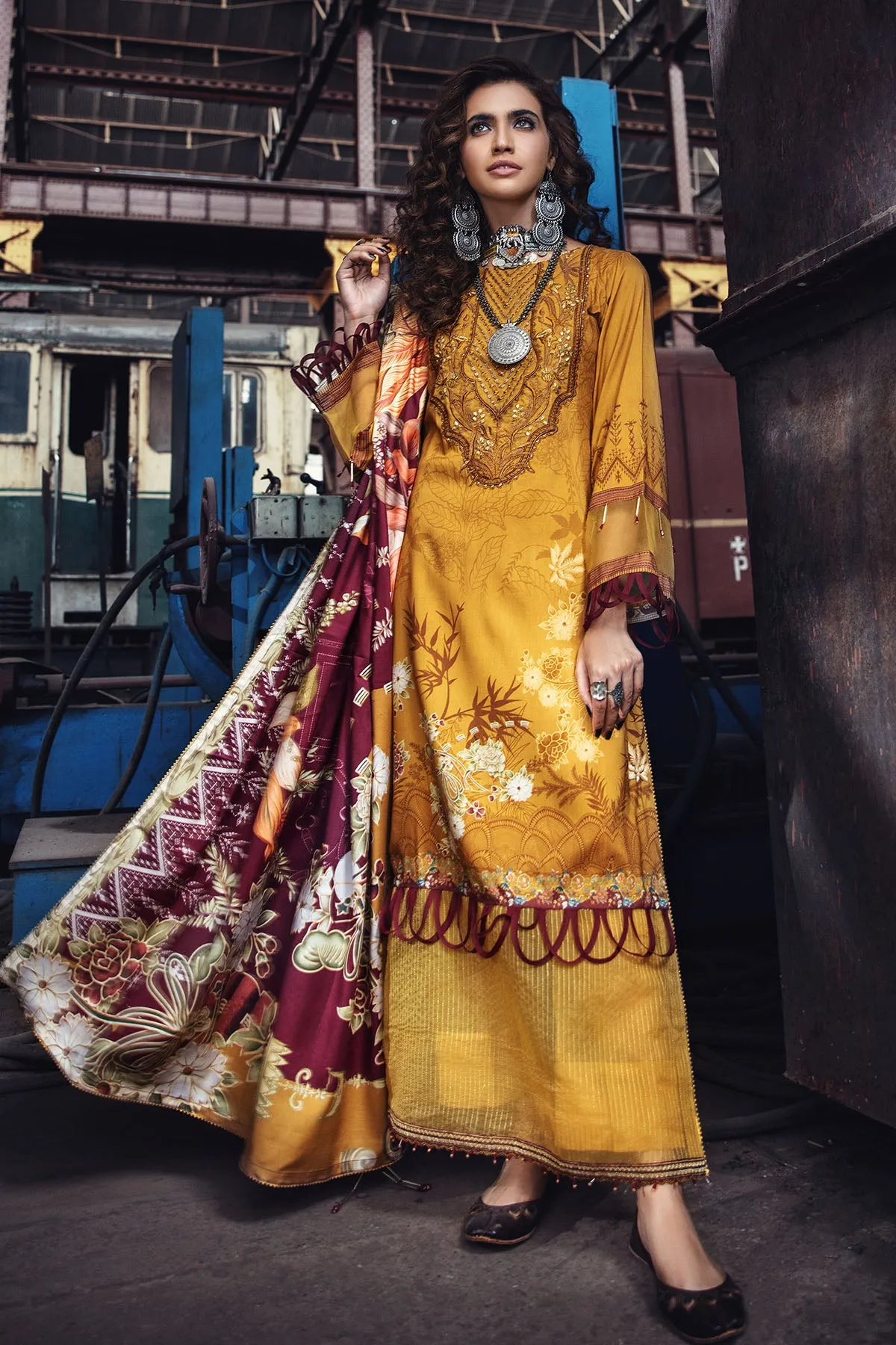 2572-DIJON DIGITAL PRINTED LINEN UNSTITCHED