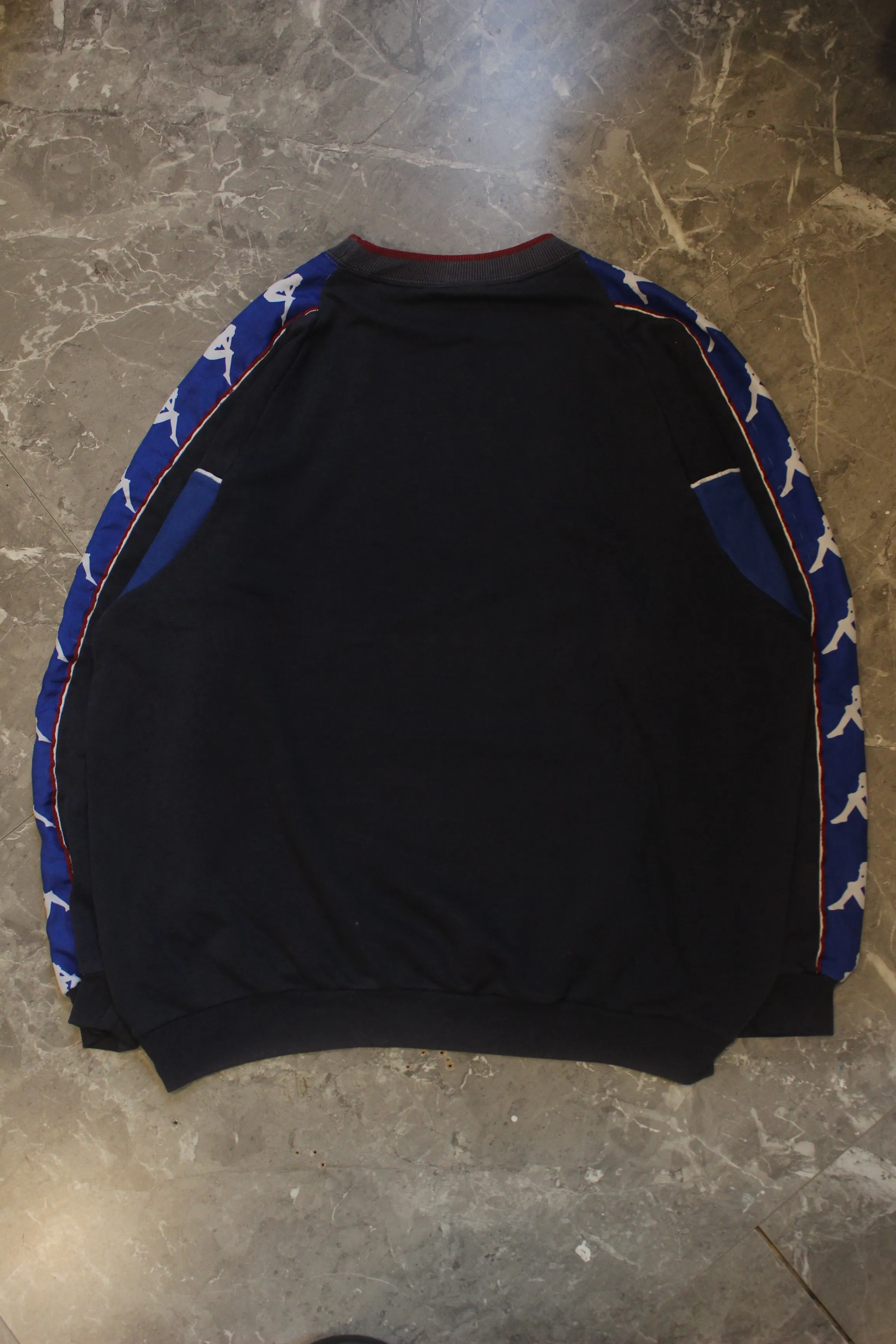 90s Rare Kappa Sweatshirt Big Logo
