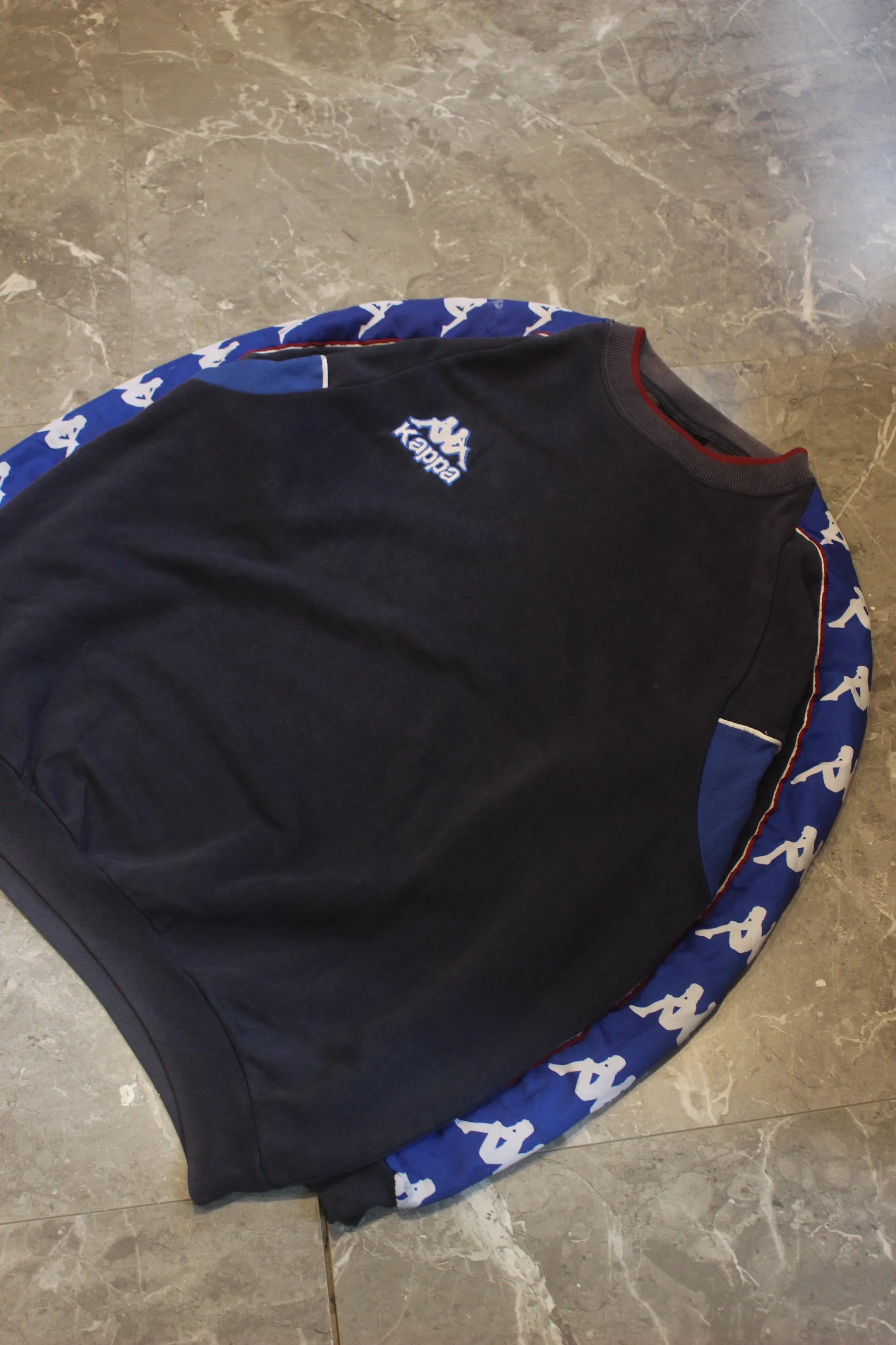 90s Rare Kappa Sweatshirt Big Logo