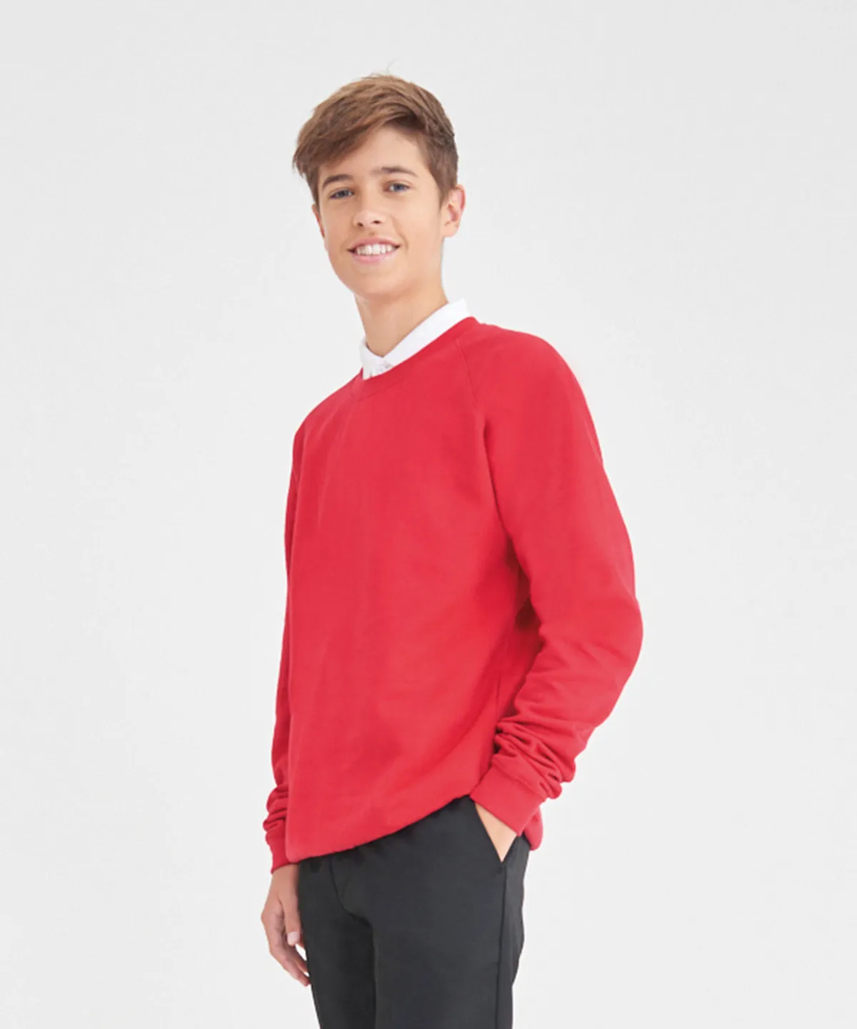 Academy Black - Senior Academy raglan sweatshirt