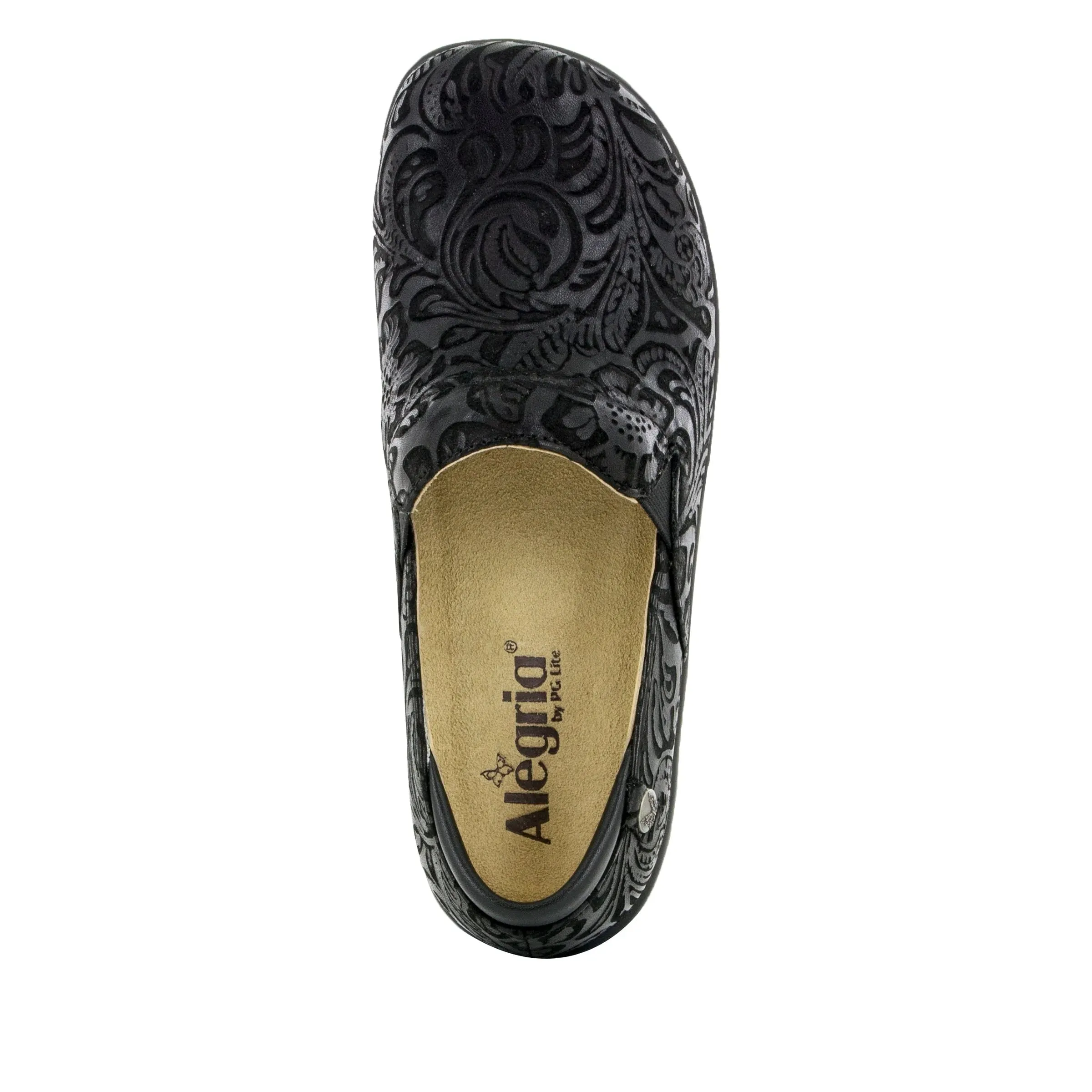 Alegria Women's Keli Black Embossed Paisley