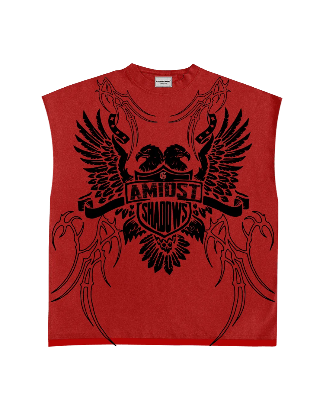 Apex Red Unisex Boxy Vest