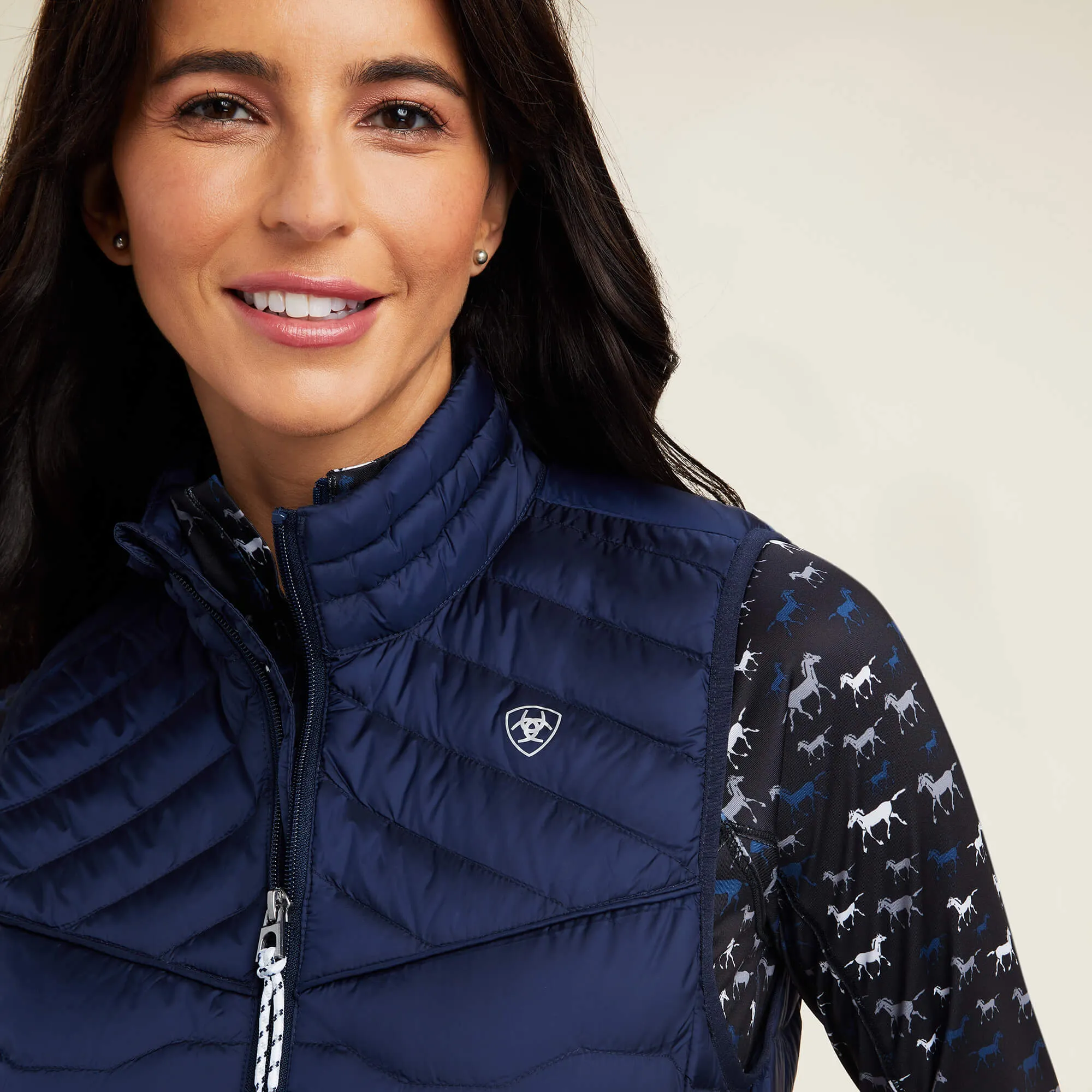 Ariat Ideal Down Navy Vest