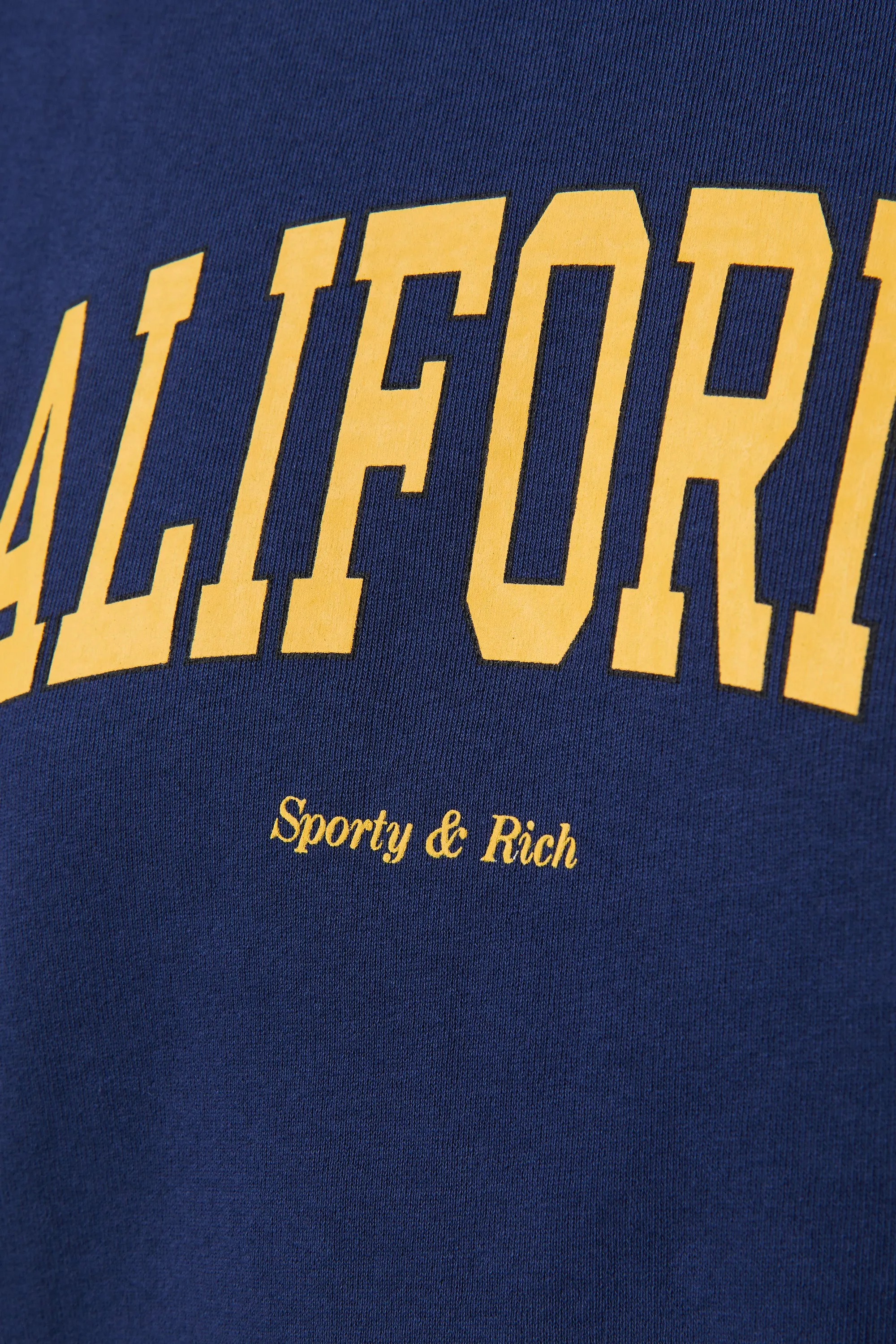 Blue California Crewneck Jumper