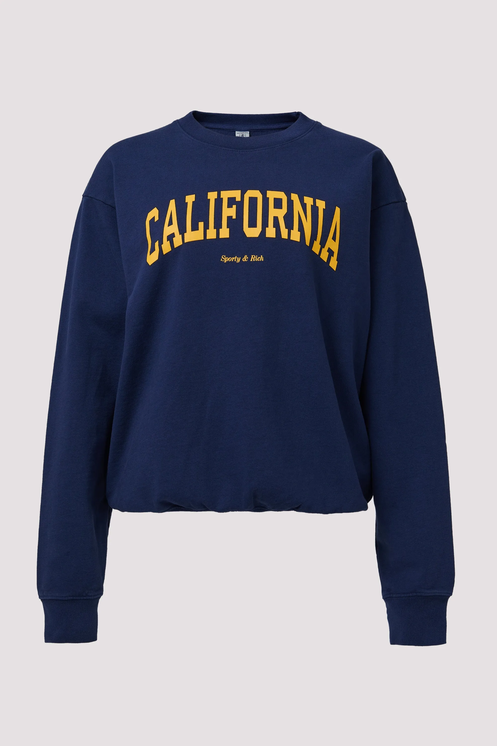 Blue California Crewneck Jumper