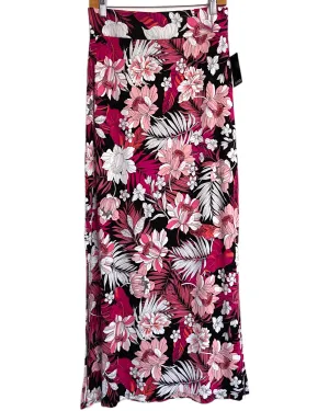 Bright Spring Pink Bella Tropic Maxi Skirt