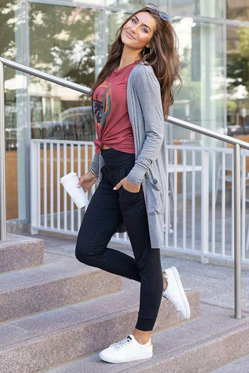 Camelina High Waist Leggings - Flattering & Comfy Fit