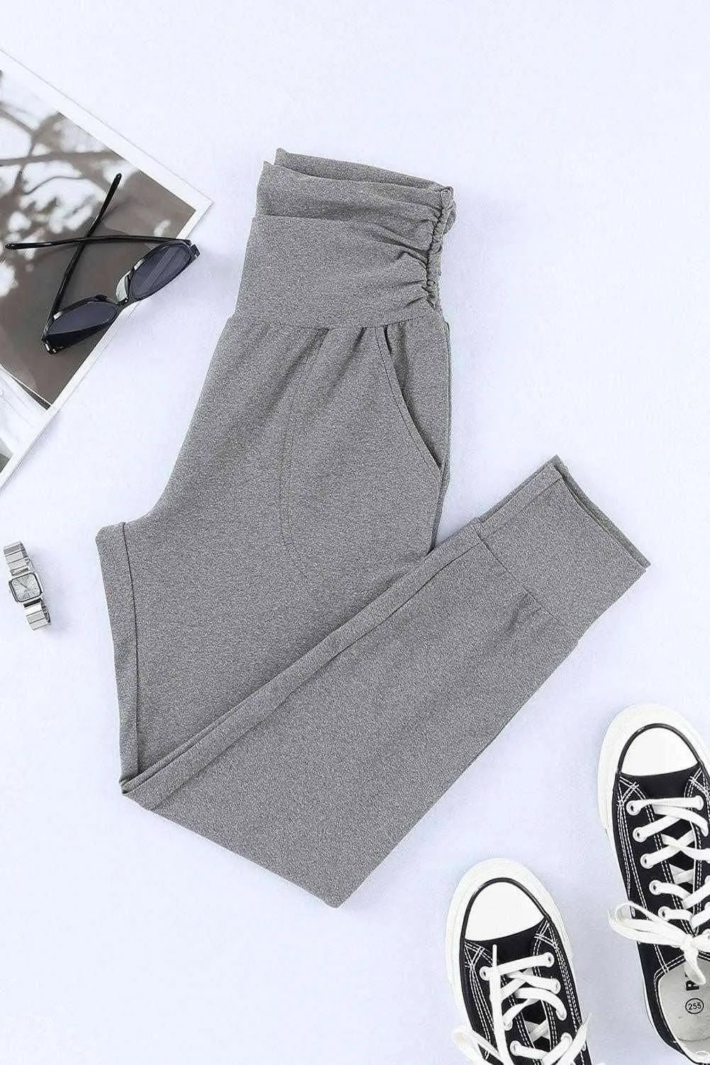 Camelina High Waist Leggings - Flattering & Comfy Fit