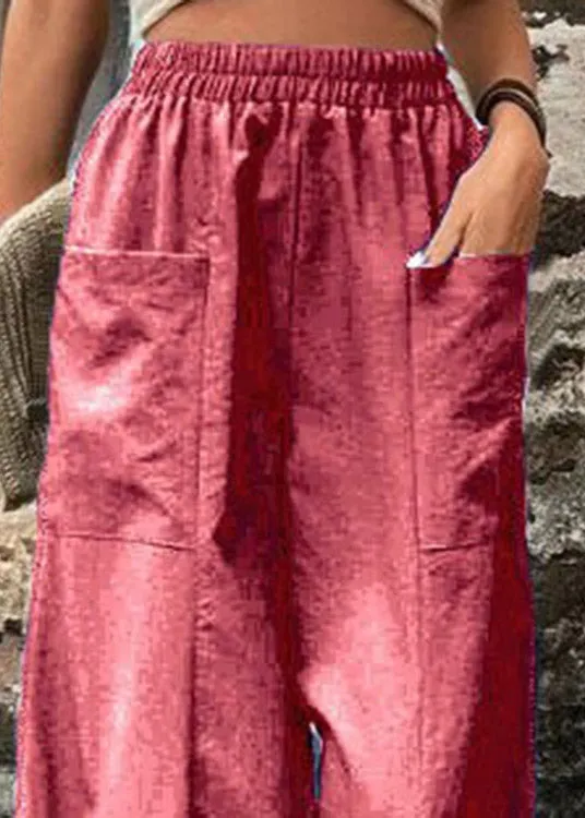 Carmine High Waist Cozy Ice Silk Harem Pants Summer LY3894