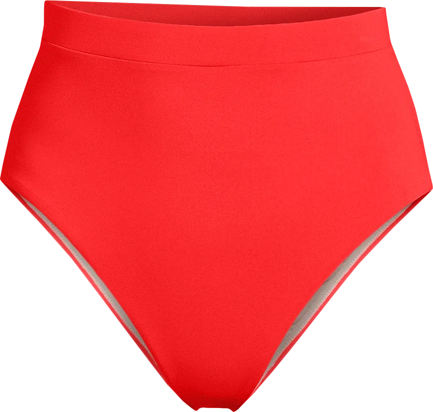 Casall Women&#x27;s High Waist Bikini Bottom Summer Red | Buy Casall Women&#x27;s High Waist Bikini Bottom Summer Red here | Outnorth