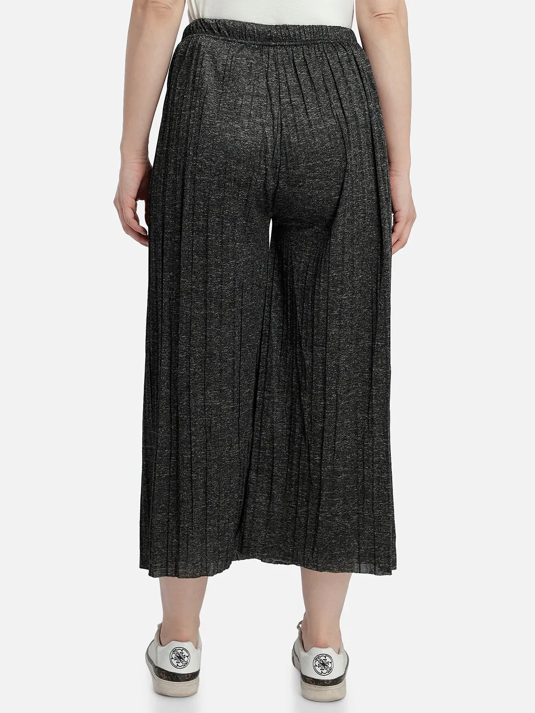 Charcoal black palazzo pant