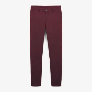 Chino 702 coupe confort rouge bordeaux