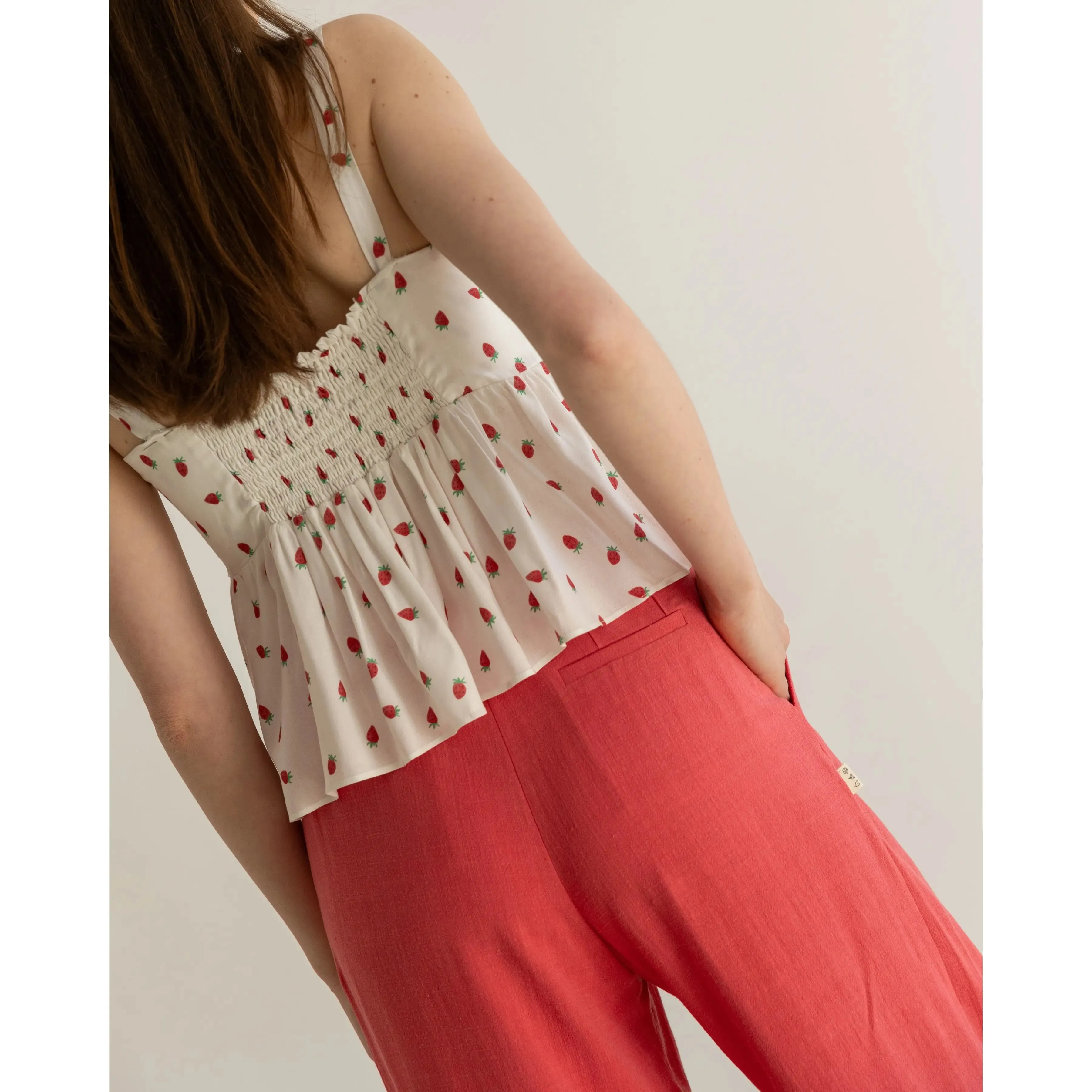 Ciutadella Trousers Coral
