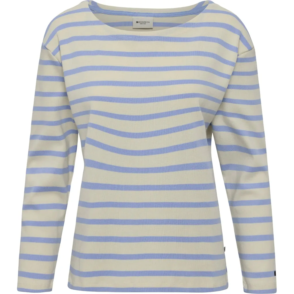 Claudia T-shirt - Light Blue Stripe