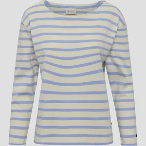 Claudia T-shirt - Light Blue Stripe