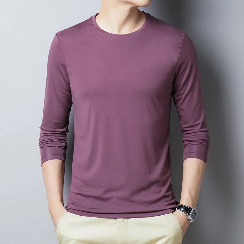 Crew Neck Bottoming Long Sleeve T-shirt
