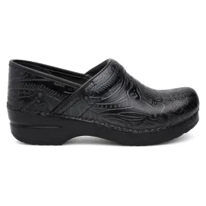 Dansko Women's Professional Black Tooled