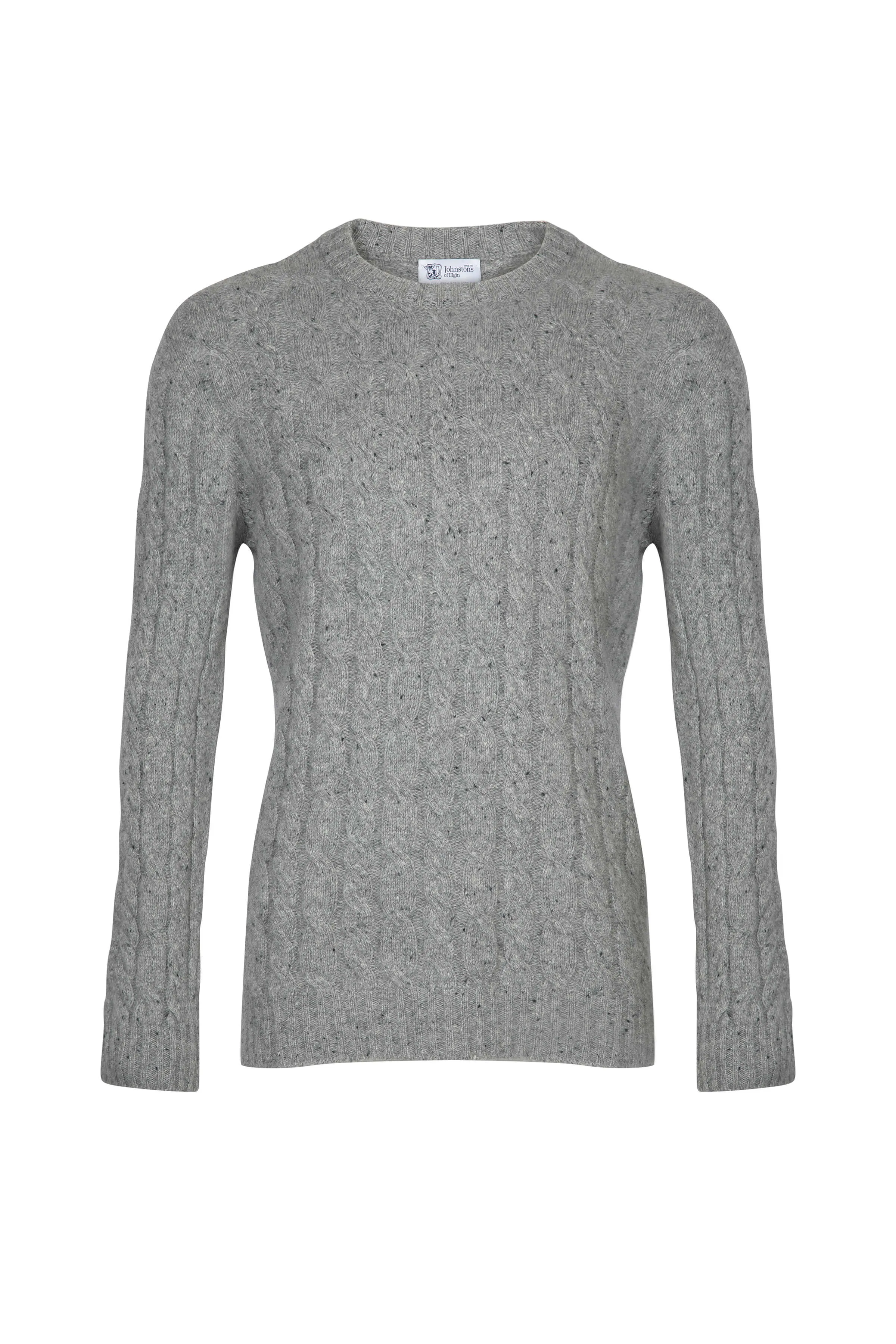 Donegal Cashmere Cable Jumper