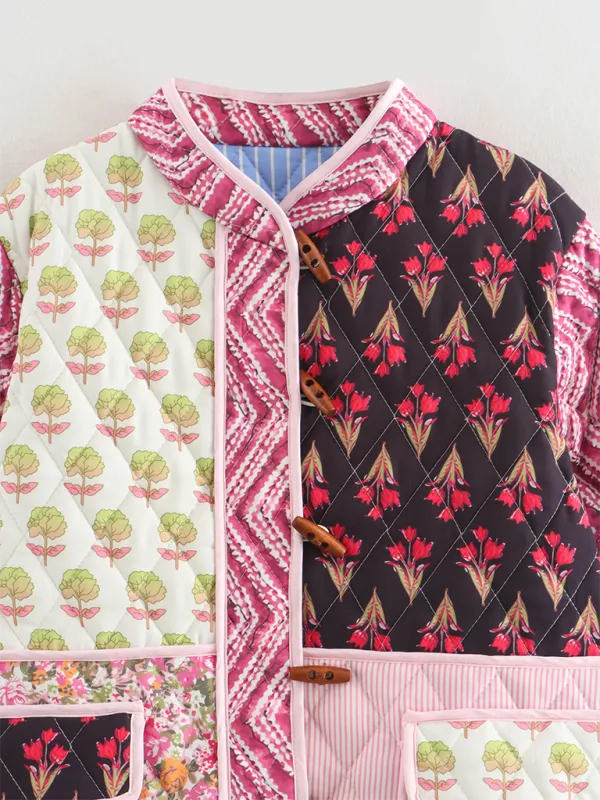 Eccentric Patchwork Jacket - Where Fashion Meets Art