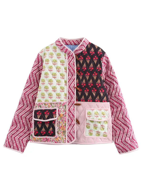Eccentric Patchwork Jacket - Where Fashion Meets Art