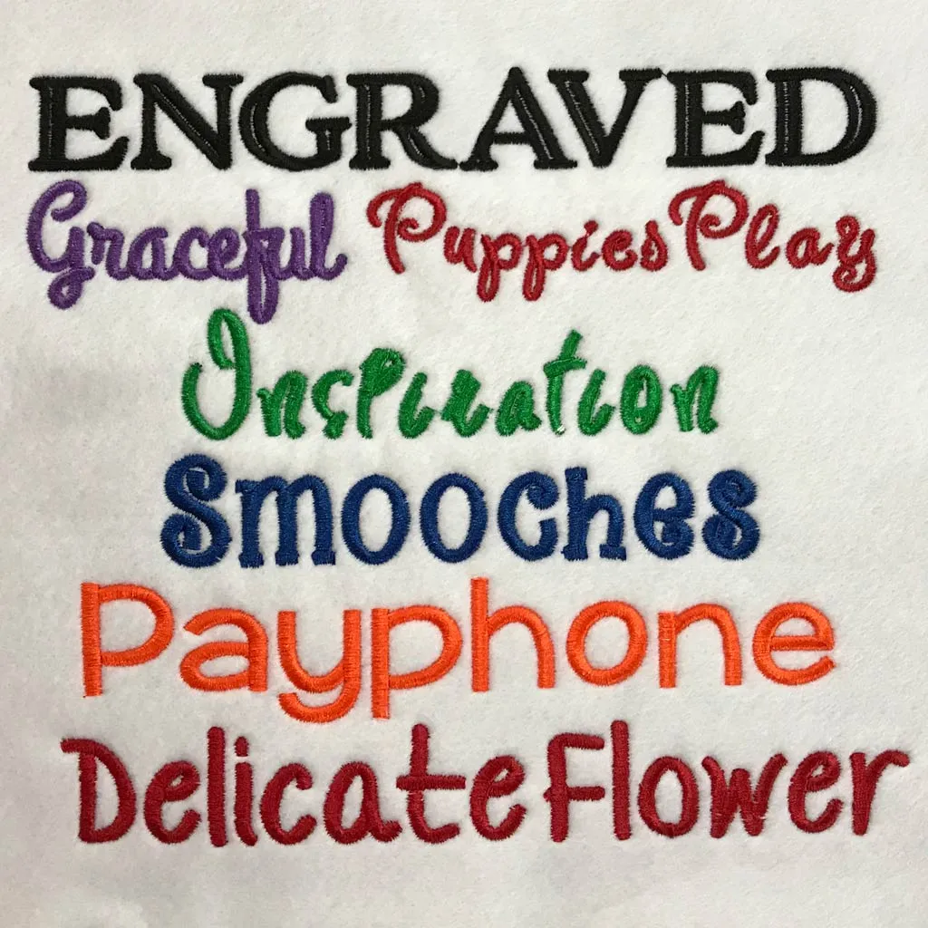 Embroidered Collar Youth Crewneck Sweatshirt