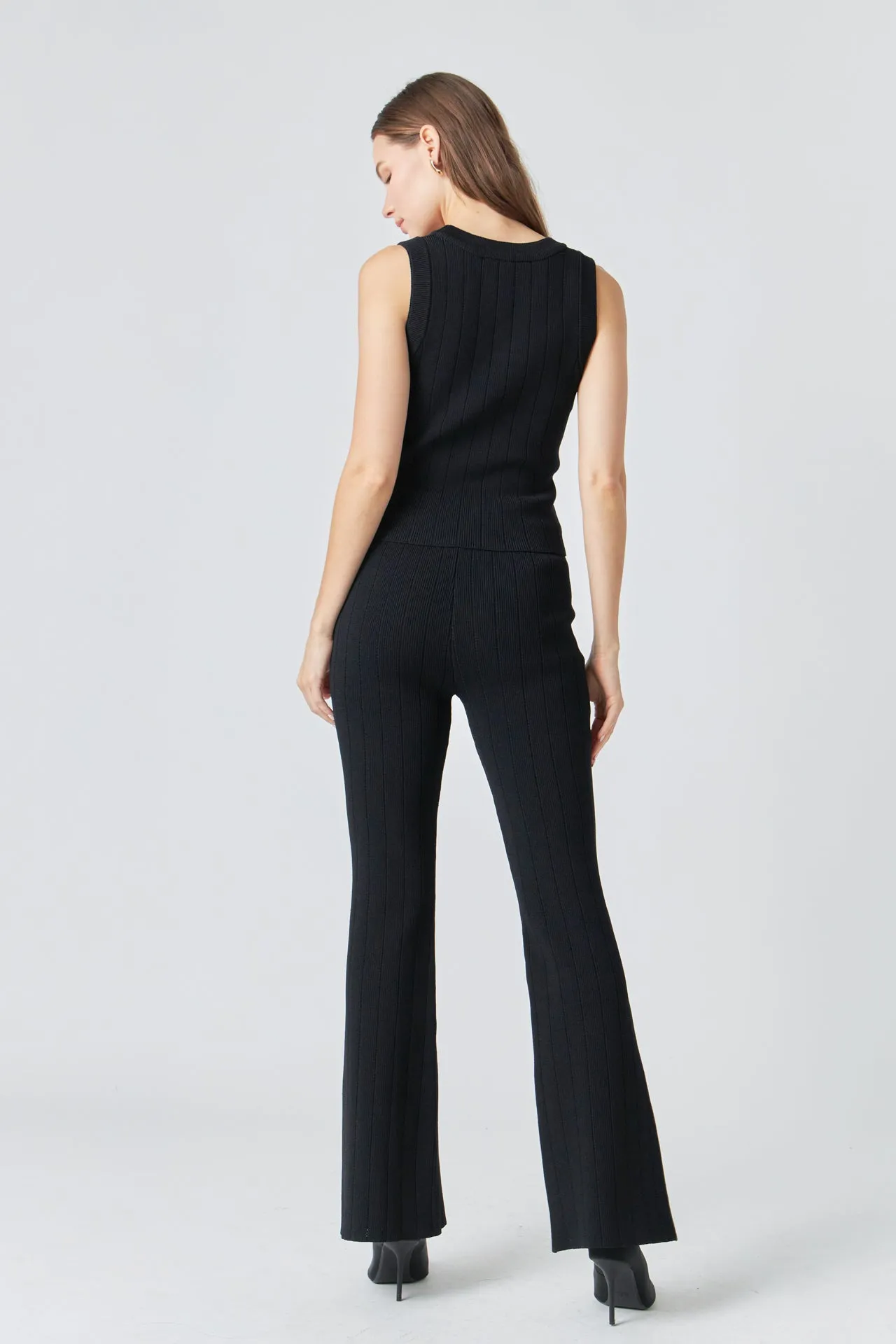 Endless Rose - Shank Button Knit Pants