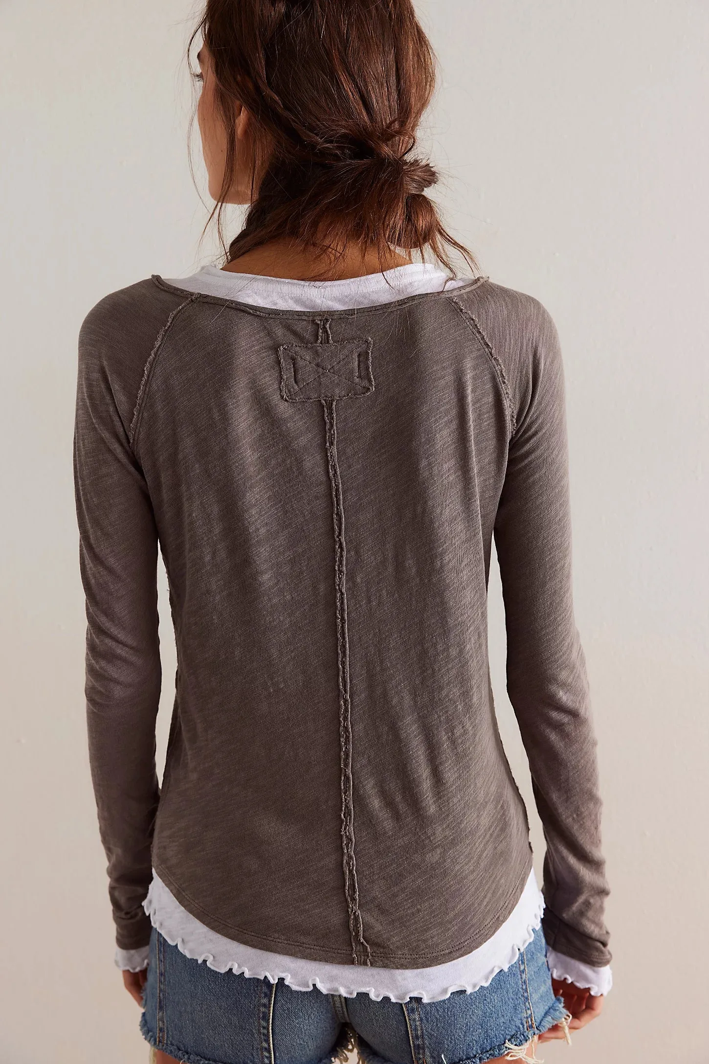 Free People Two's A Charm Long Sleeve