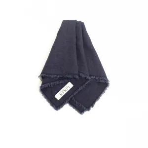 Fringed Linen Napkins Set