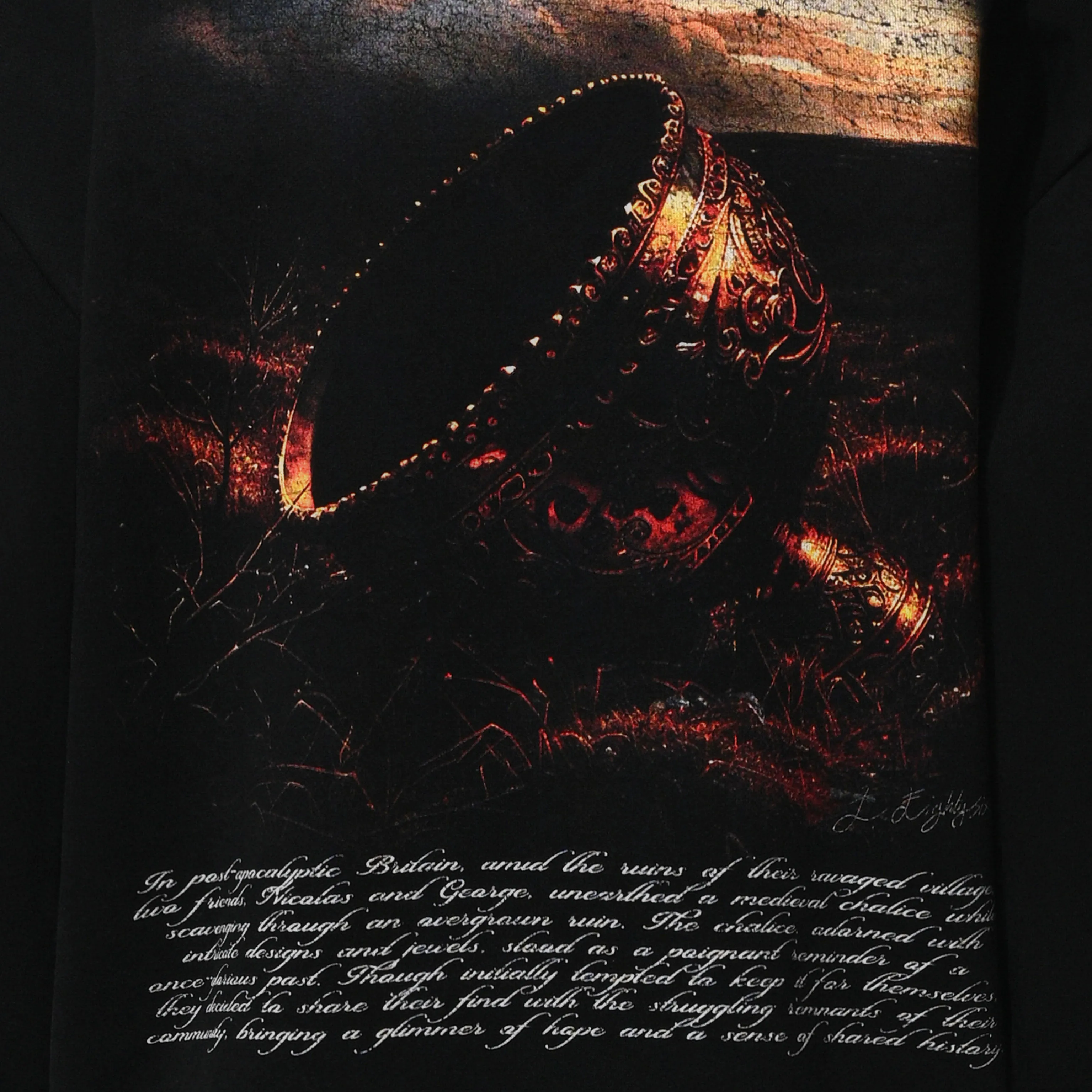 GOBLET SWEATSHIRT - BLACK