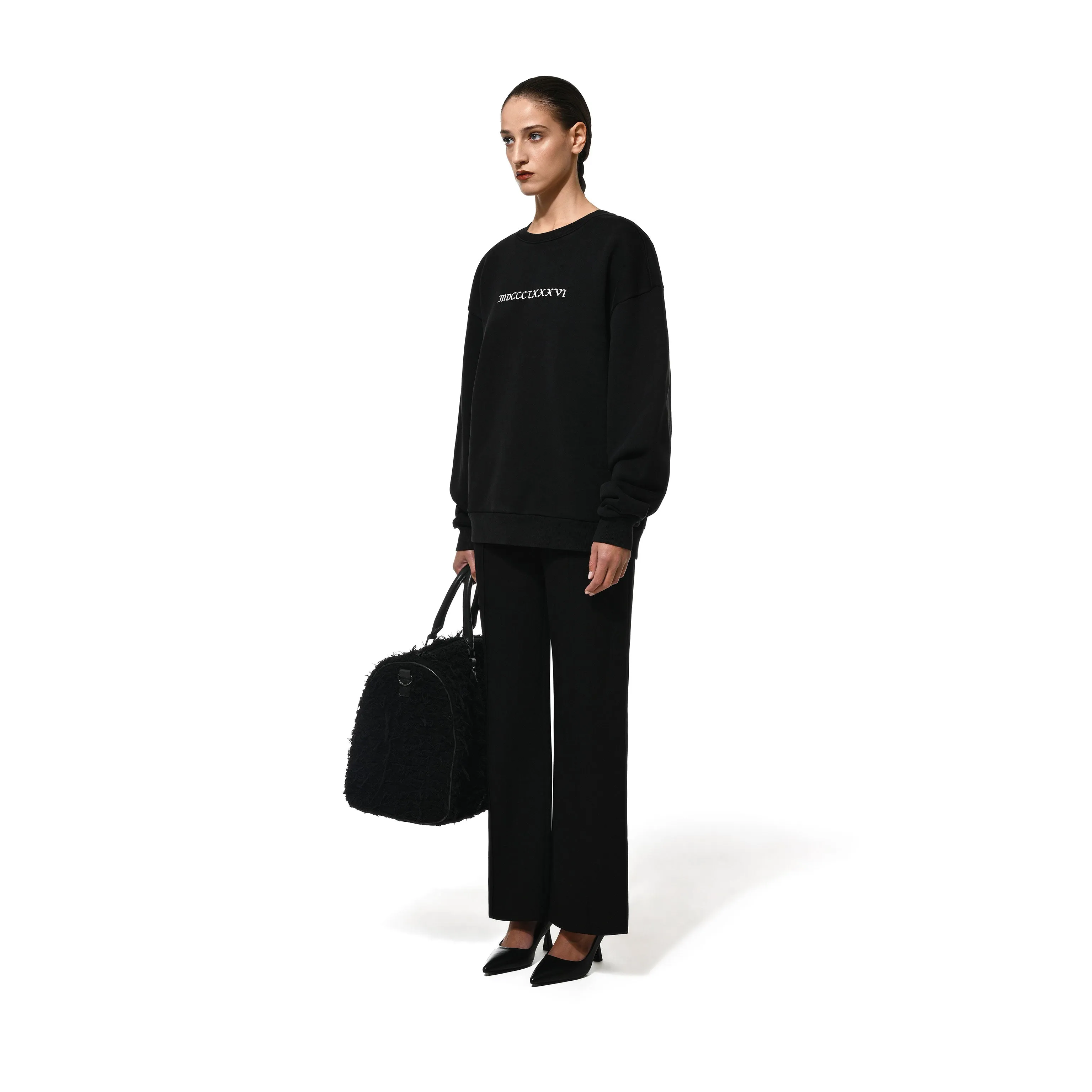 GOBLET SWEATSHIRT - BLACK