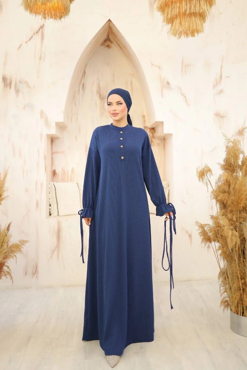 Haifa Long Maxi Dress in Nine Solid Colors