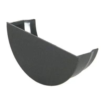 Half Round Gutter Internal Stop End 112mm - All Colours