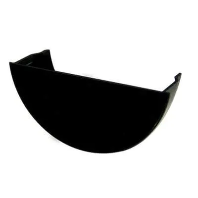 Half Round Gutter Internal Stop End 112mm - All Colours