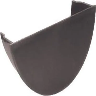 Half Round Gutter Internal Stop End 112mm - All Colours