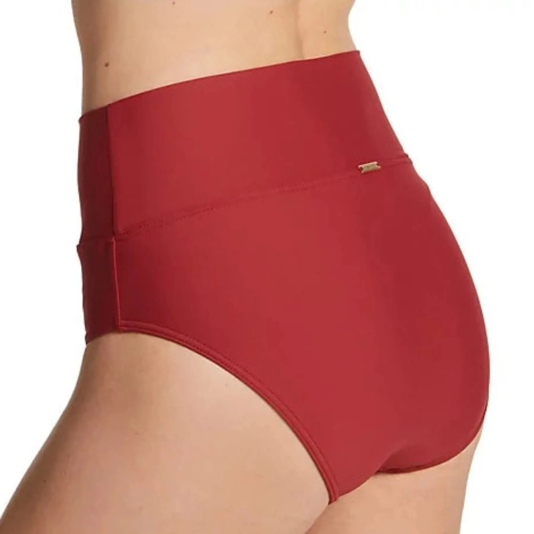Hannah High Waist 33B - Tuscan Red