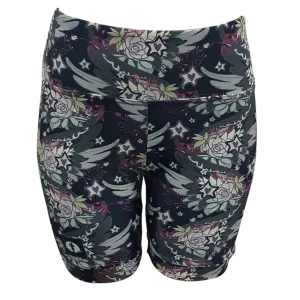 High Waist Funky Pants - Sabrina Grey Wings