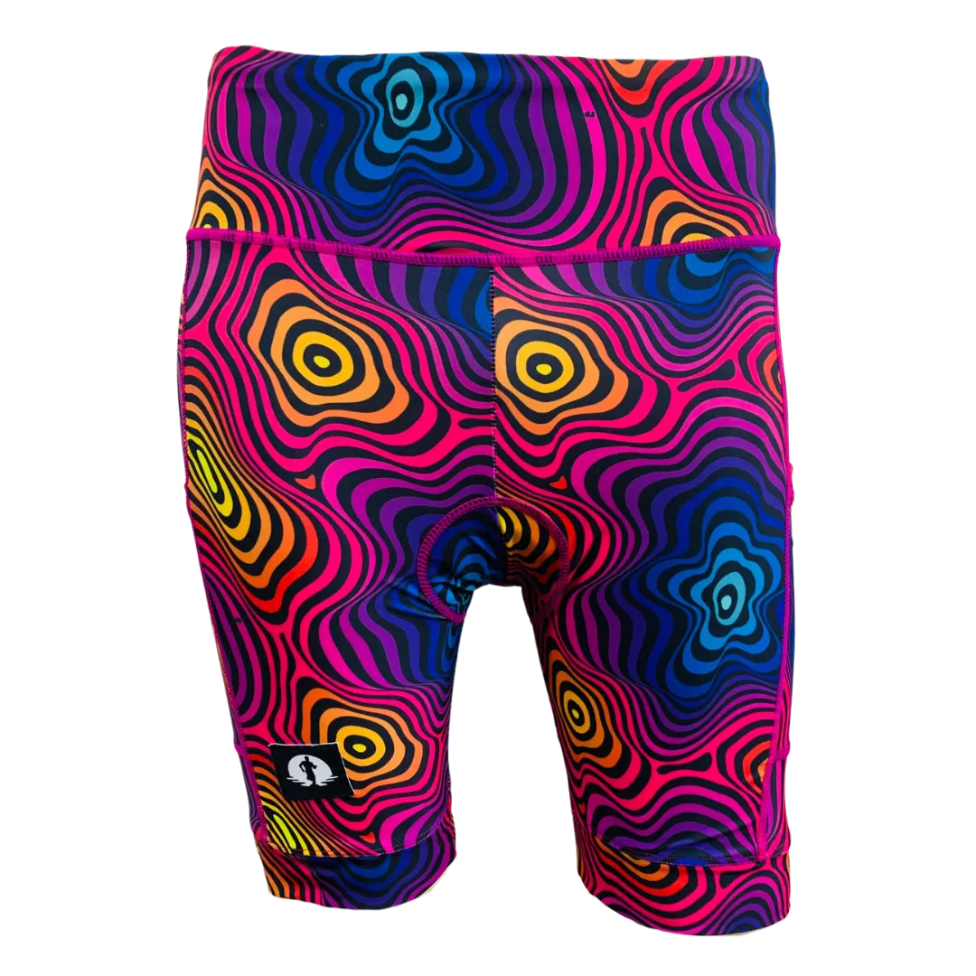 High Waist LADIES Cycling Shorts - Weird