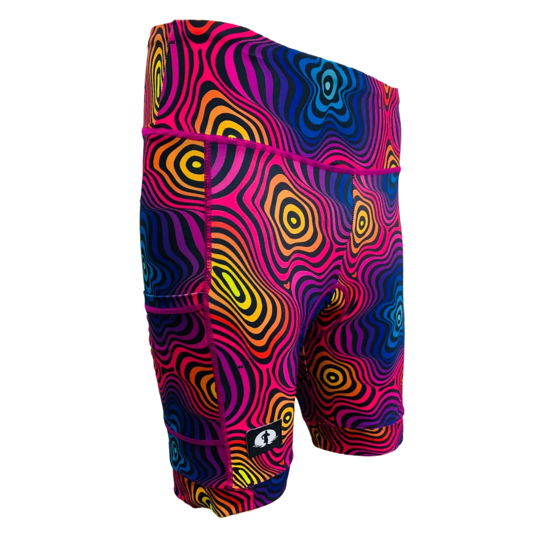 High Waist LADIES Cycling Shorts - Weird