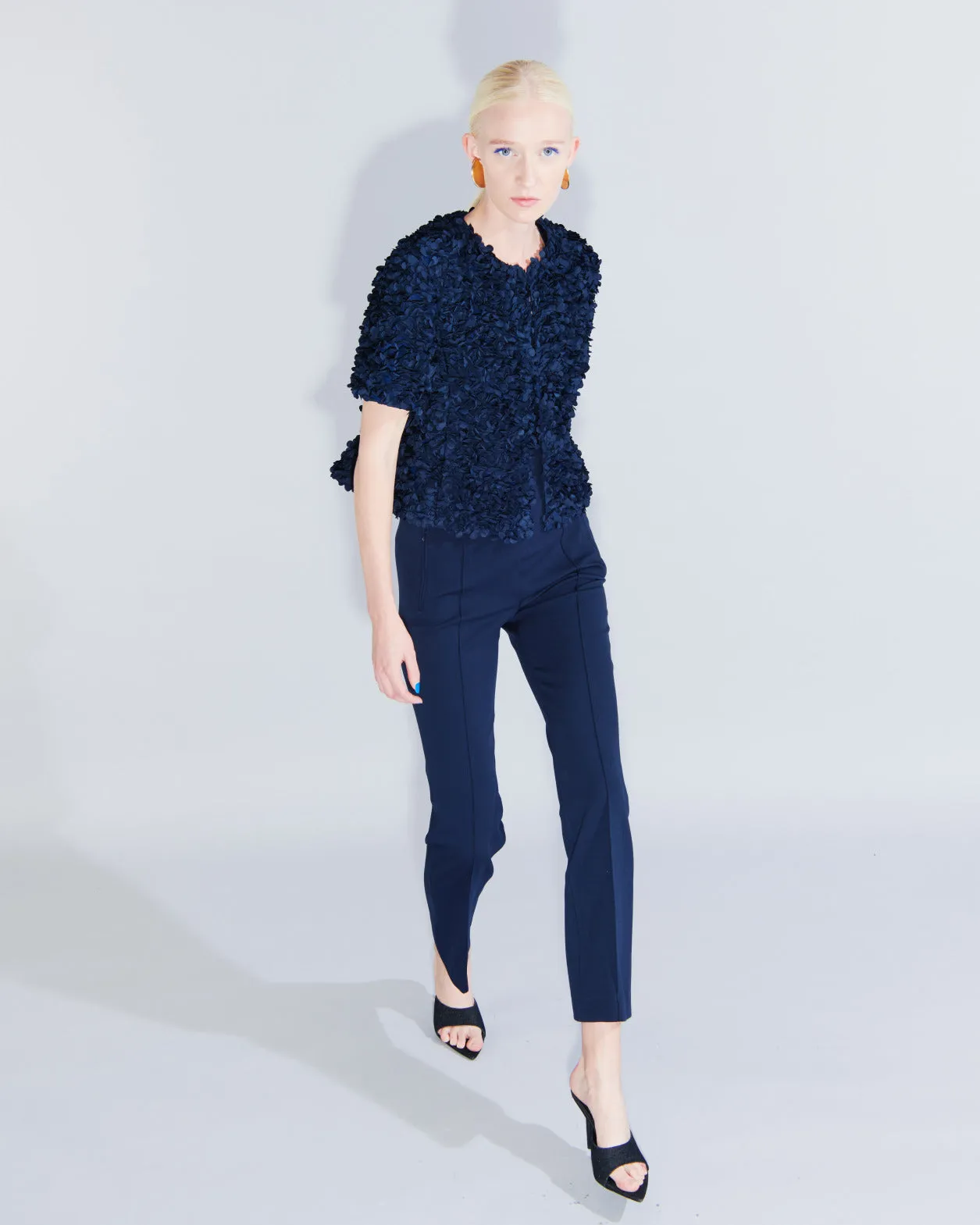 High Waist Pants in Signature Jersey