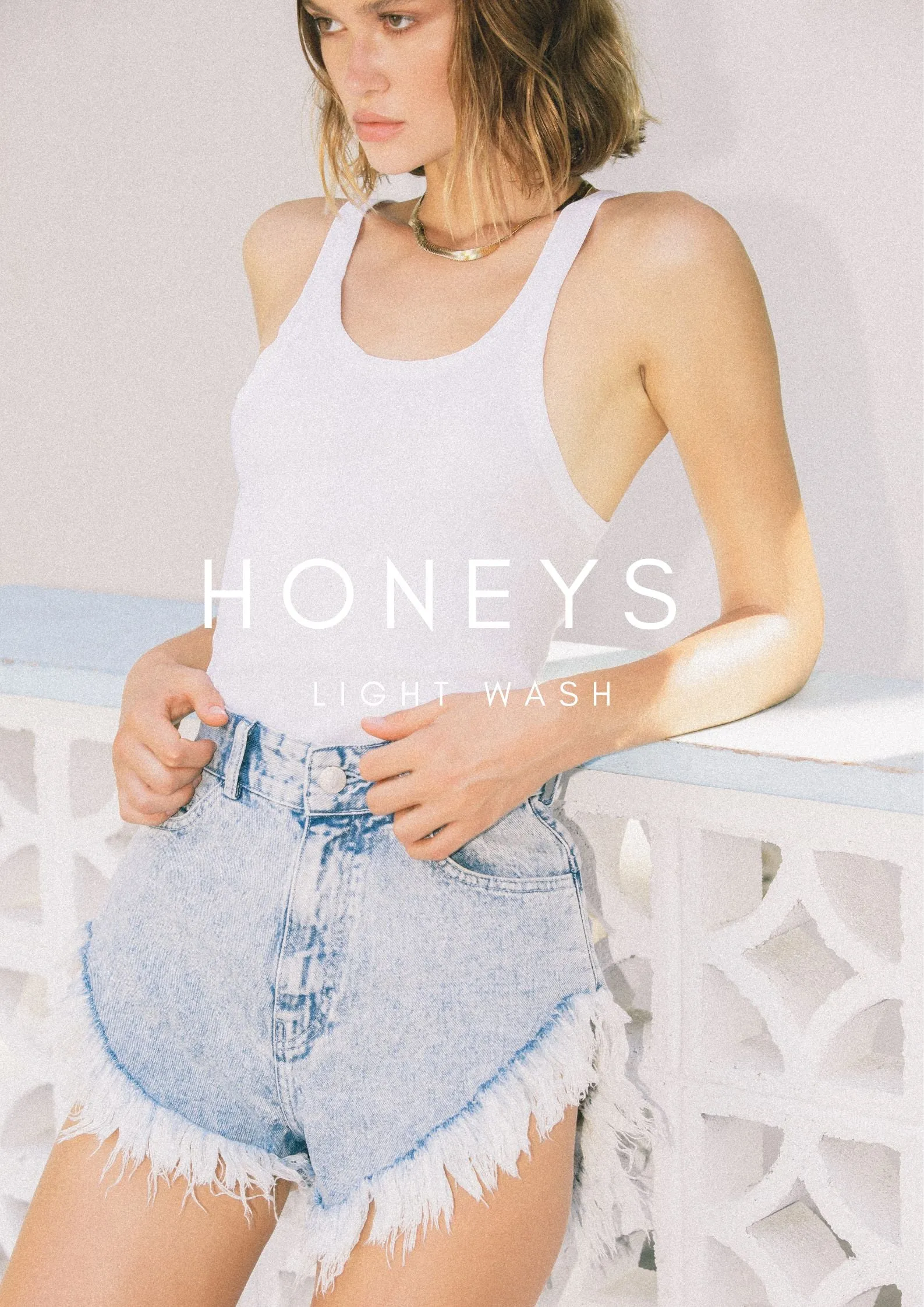 Honey Shorts Acid Wash