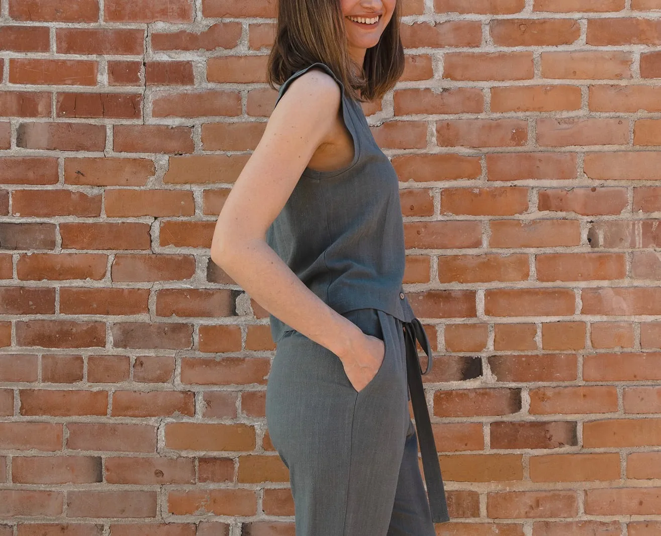 Ivara Pant in Ivy