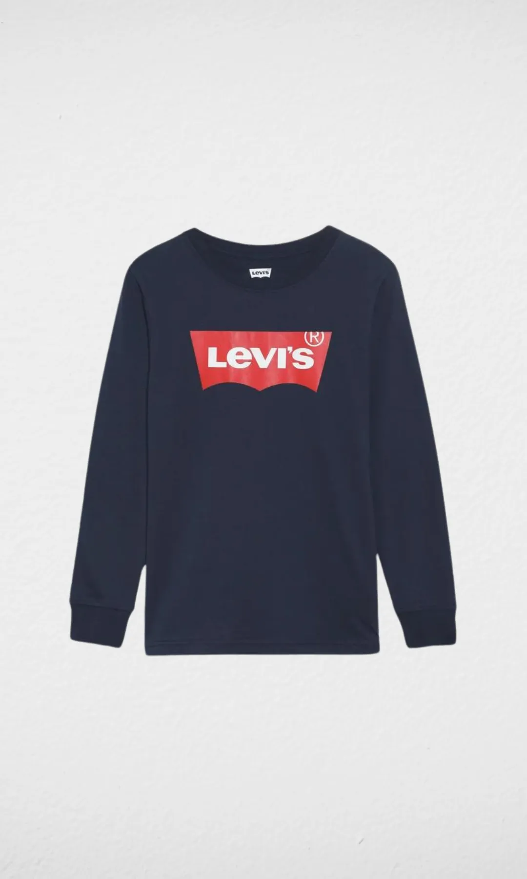 Kids Levi's Long Sleeve T-shirt (Dark Blue)
