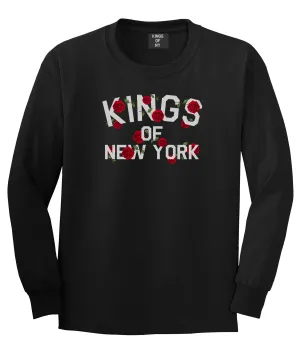 Kings Of New York Rose Garland Long Sleeve T-Shirt
