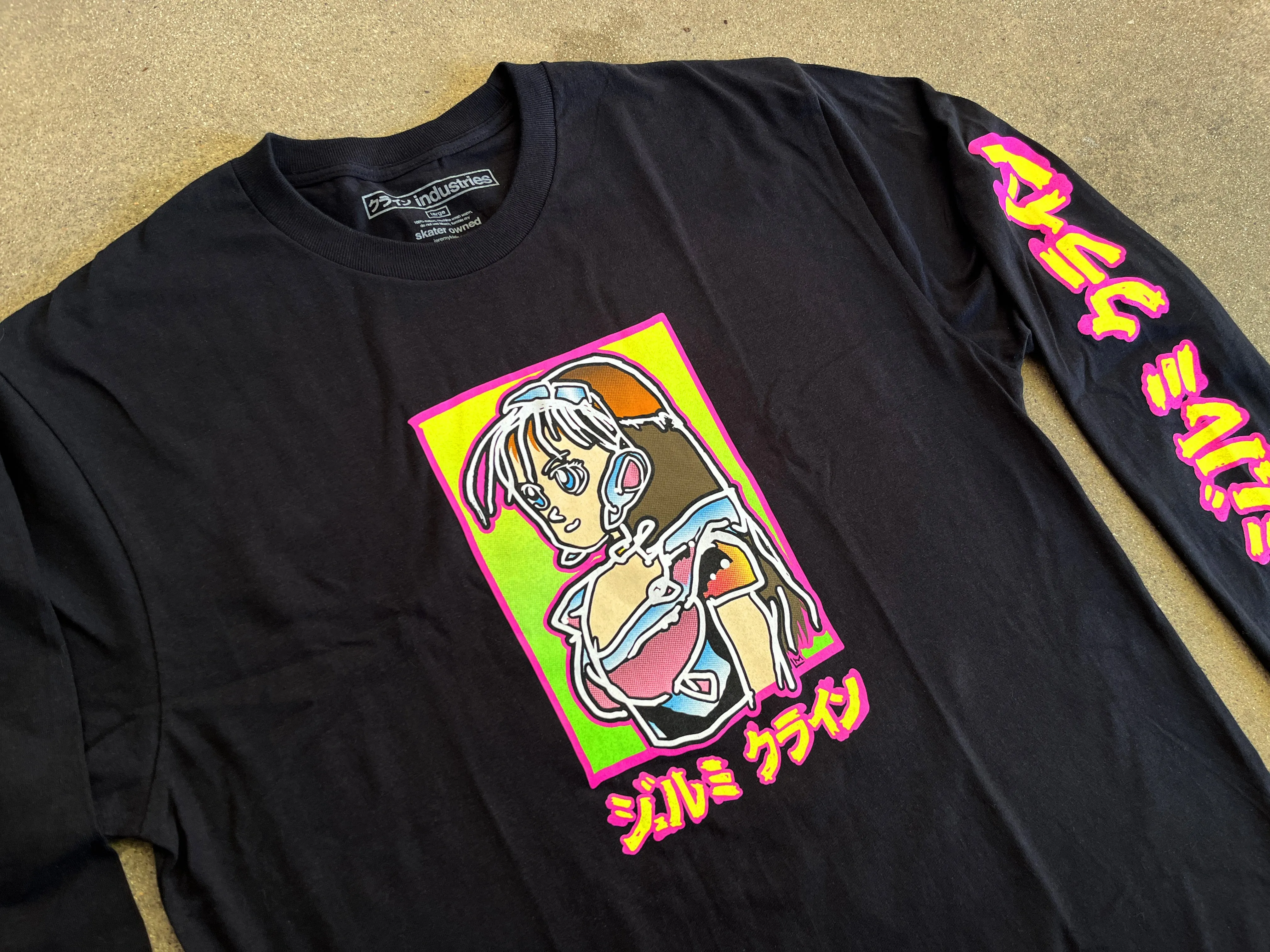 LANCE dream girl LONG SLEEVE t-shirt black