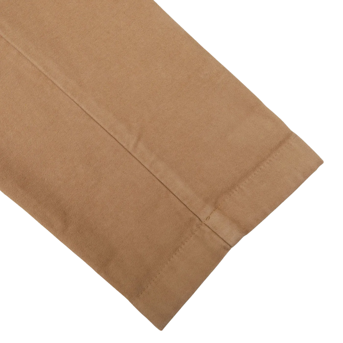 Light Beige Cotton Moleskin Chinos