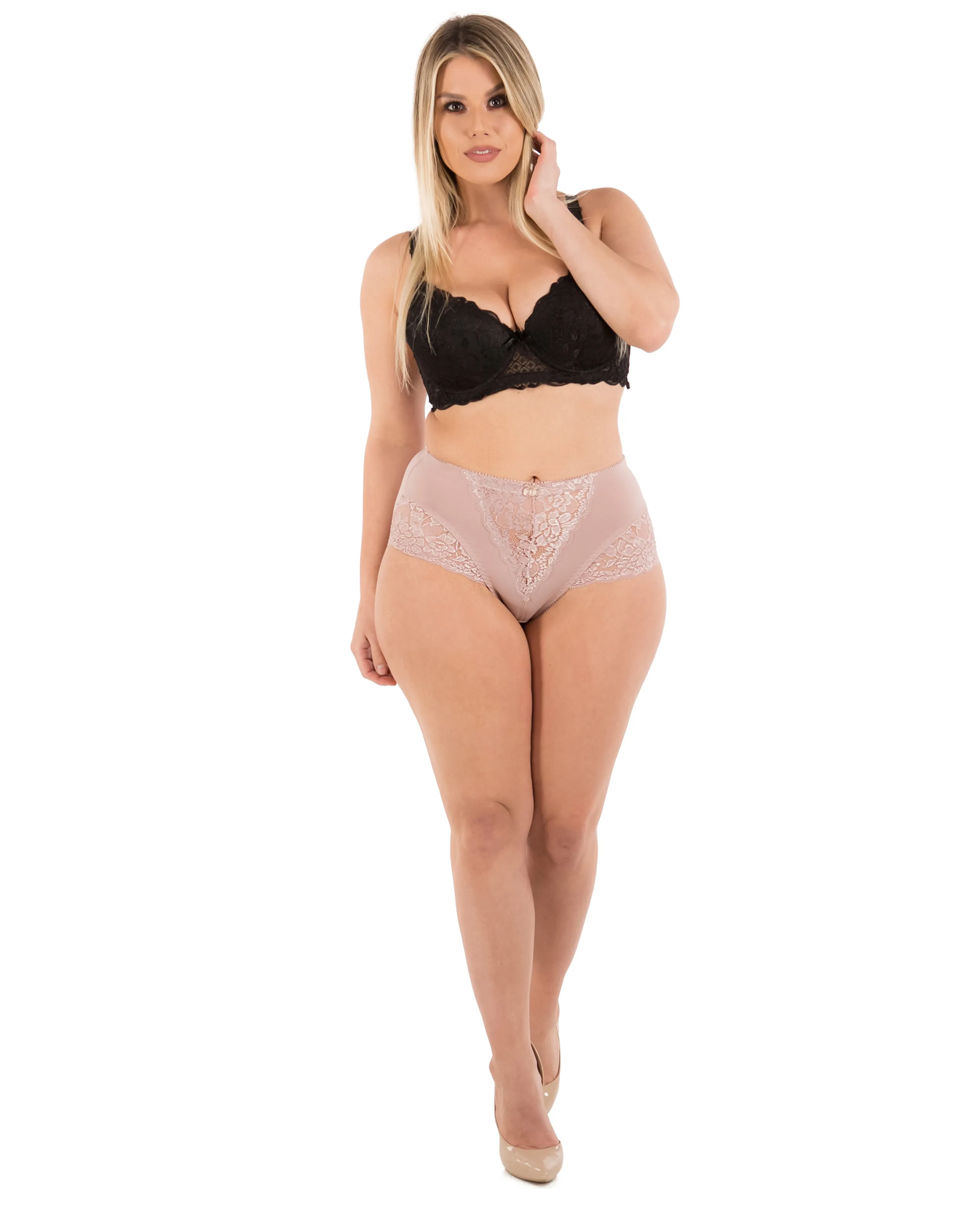 Light Control Full Coverage Girdle Panties(6 Pack)