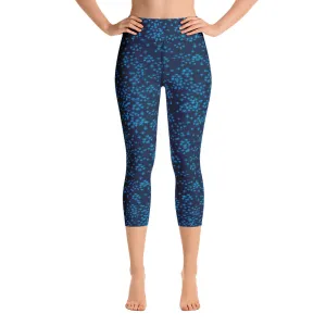 Light High Waist Yoga Capri Leggings