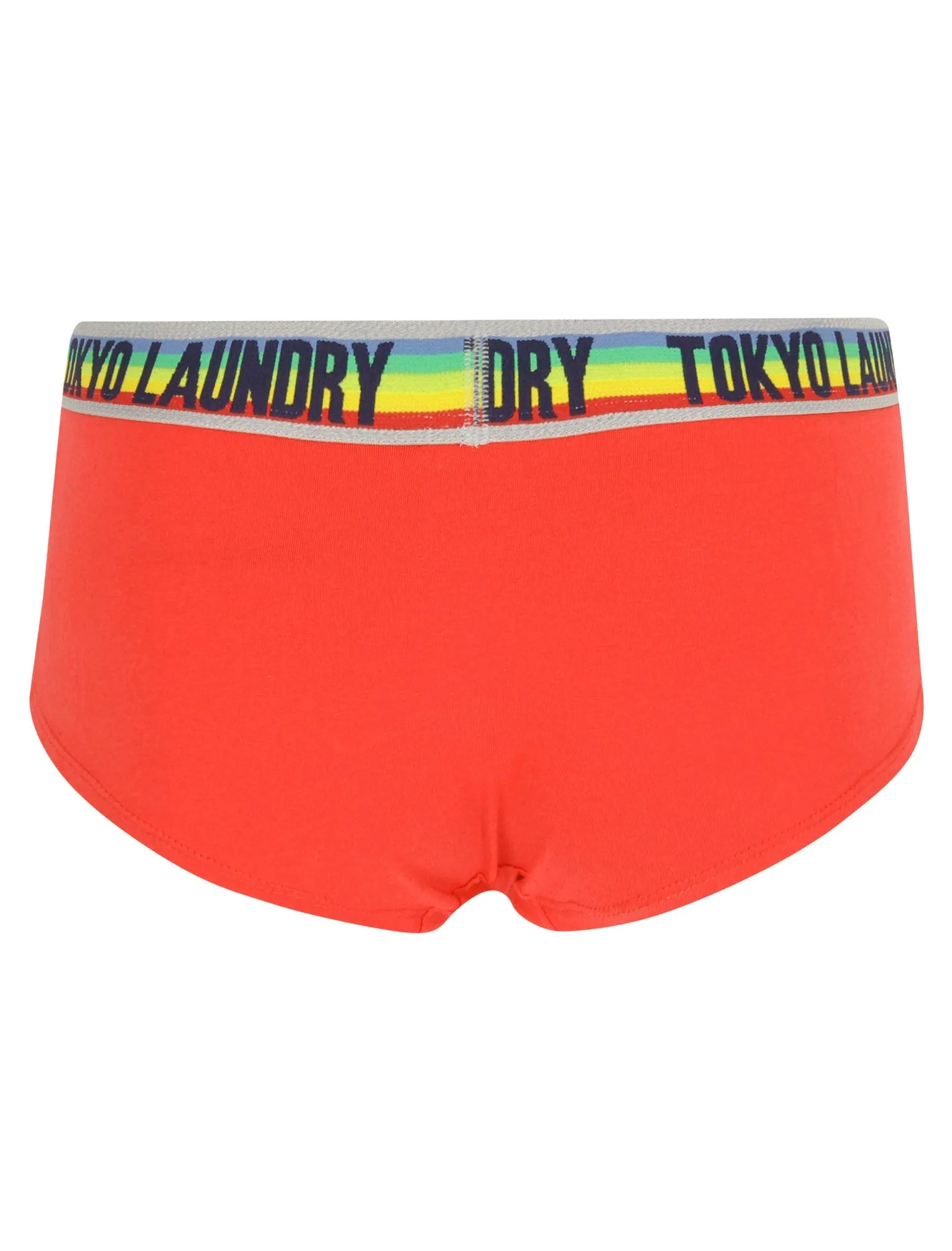 Lilly (3 Pack) Bright Assorted Hipster Briefs In Tomato / Silver Lake Blue / Peacoat - Tokyo Laundry