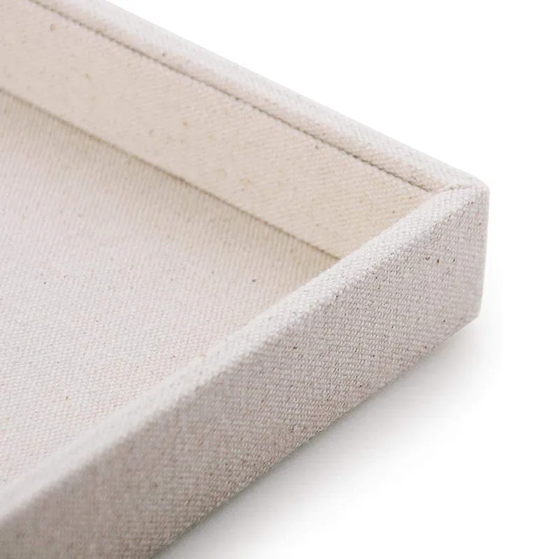 Linen Stackable Jewelry Display Tray P00201